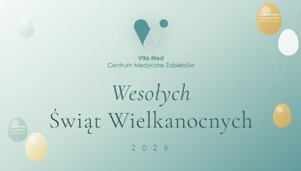 Wielkanoc 2026 – życzenia od zespołu Vita Med